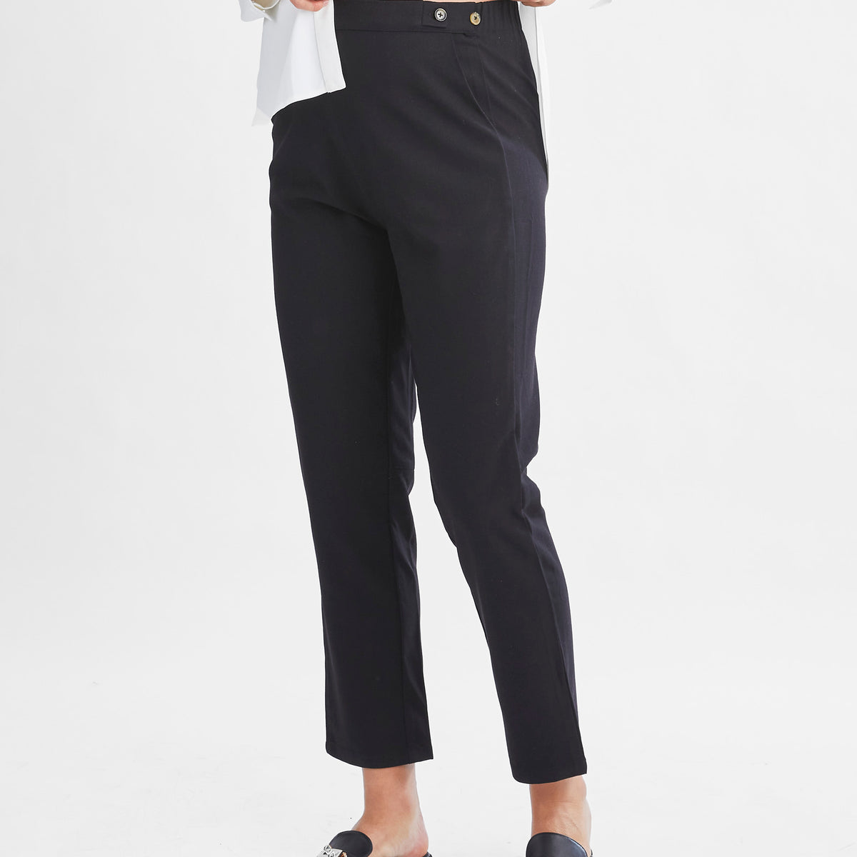 Formal Black Maternity Pants – Summer Work Wear