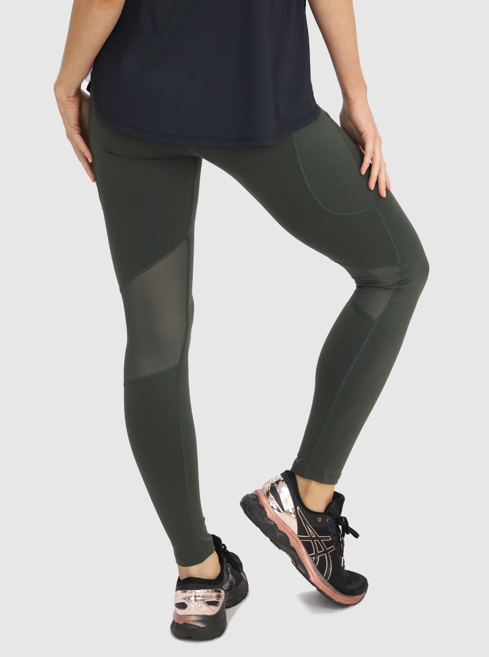 Maternity Sports Legging - Khaki Green - Angel Maternity - Maternity clothes - shop online (6581576269927)