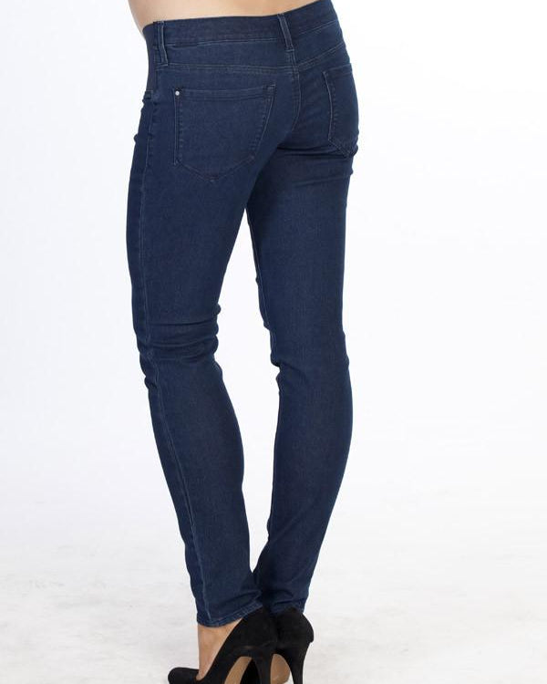 Angel Maternity Stephanie -Maternity Slim Jeans in Medium Blue (10013453510)