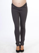 Angel Maternity "Miracle" Maternity Pants - Charcoal (10013455558)