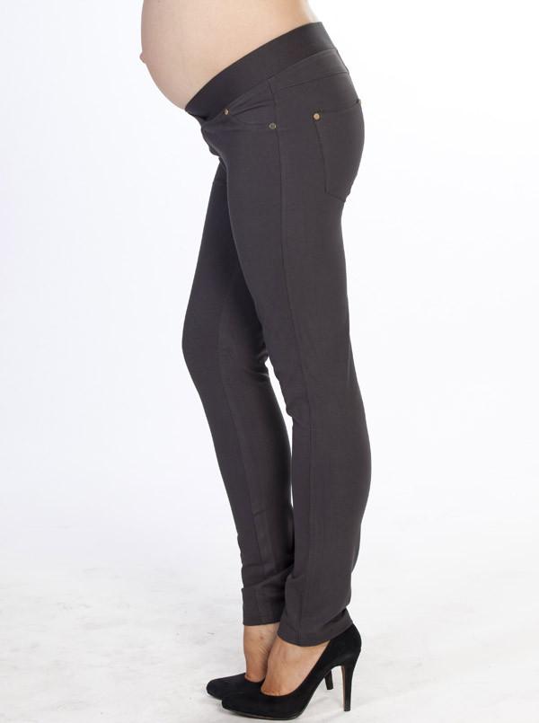Angel Maternity "Miracle" Maternity Pants - Charcoal (10013455558)