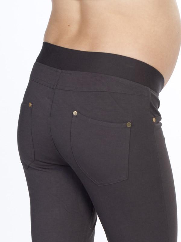 Angel Maternity "Miracle" Maternity Pants - Charcoal (10013455558)