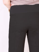 Essential  100% Maternity Linen Pants - Black - Angel Maternity - Maternity clothes - shop online (10013457926)