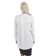 Maternity Striped Work Shirt (6631275823207)