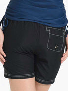 Maternity Board Short in Black with contrast stitches - Angel Maternity - Maternity clothes - shop online (10013453830)