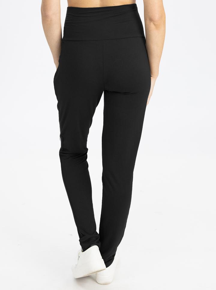 Maternity High Waist Pants in Black - Angel Maternity - Maternity clothes - shop online (4738846589031)