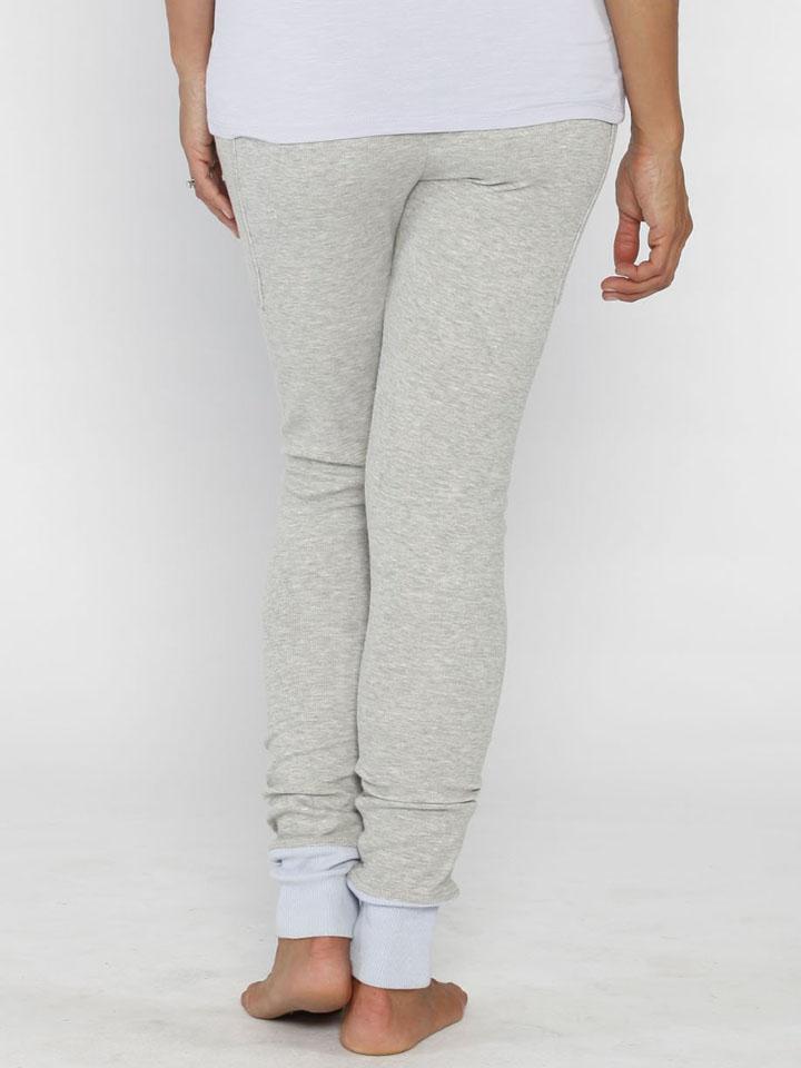 Comfortable Maternity PJ Sleepwear Lounge Pants - Light Grey - Angel Maternity - Maternity clothes - shop online (11759087381)