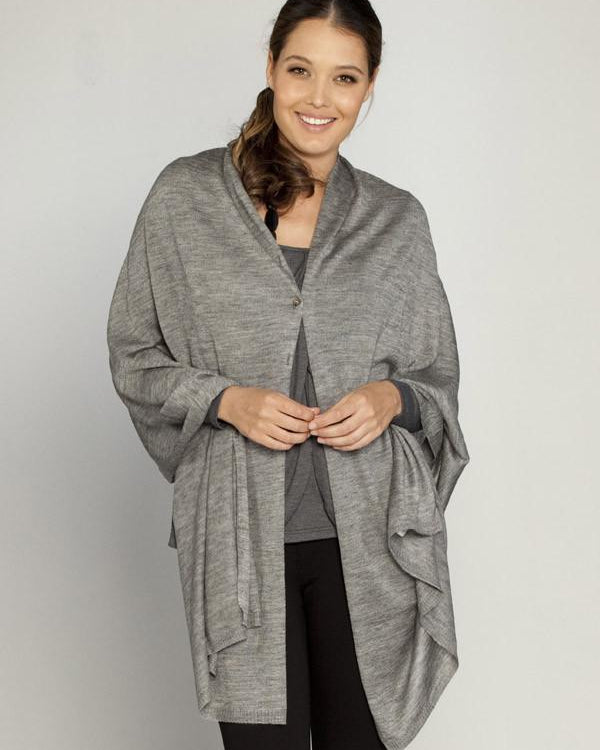 Nursing Angel Versatile Wrap - Taupe/ Grey/  White - Angel Maternity - Maternity clothes - shop online (9972044358)