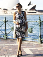 Nursing Angel Versatile Wrap - Taupe/ Grey/  White - Angel Maternity - Maternity clothes - shop online (9972044358)