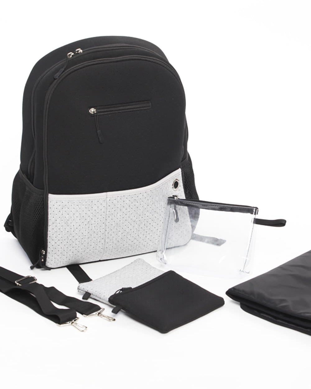 Neoprene Lightweight Baby Nappy Backpack Daddy Bag - unisex diaper bag (1458408751207)