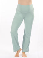 Maternity and Nursing Pyjama Long Pant Set in Sage (6541727858791)