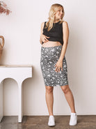 Maternity plain Black Tank (6593199177831)