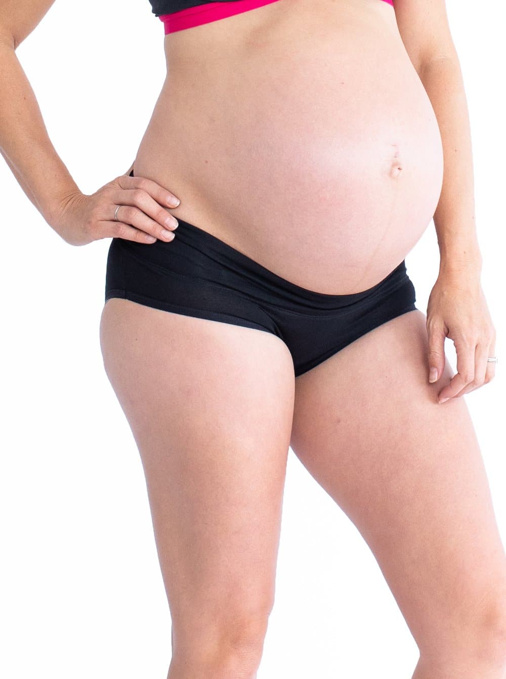 3-Pack Maternity Underwear Briefs Set - Black