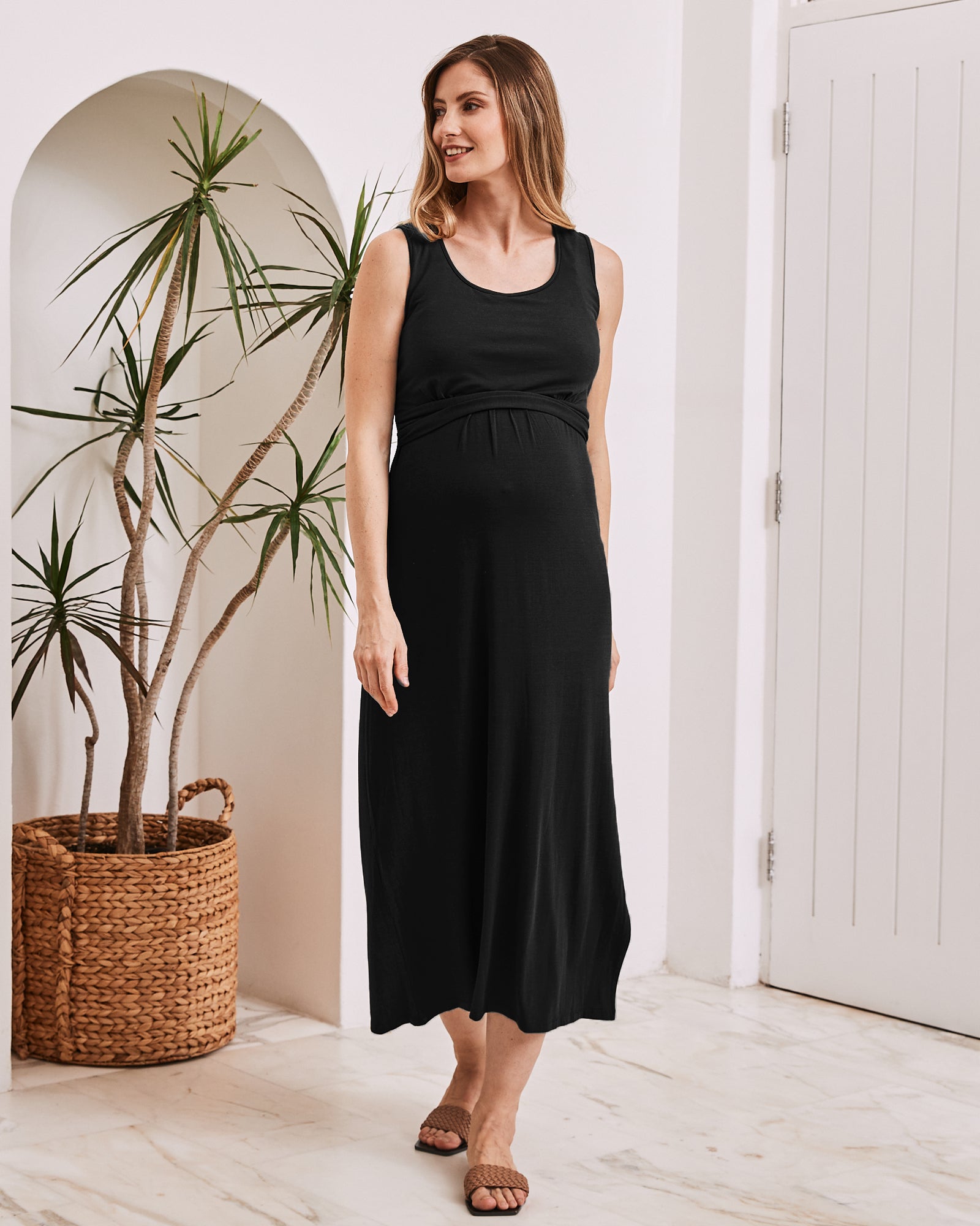 Maternity Rib Maxi Dress | Gap