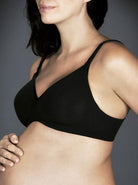 Berlei Barely There Cotton Maternity Bra In Black - Angel Maternity - Maternity clothes - shop online (10013648838)