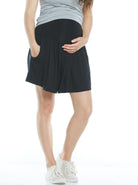 maternity stretchy shorts (3981526696039)