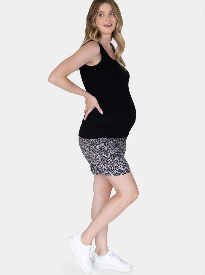 Maternity Basic Tank and Summer Shorts Set - Angel Maternity - Maternity clothes - shop online (6552977997927)