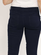 Maternity Comfortable Stretch Slim Jeans in Navy mummy jeans (1568957038695)