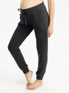 Maternity Tracksuit Pants in Black - Angel Maternity - Maternity clothes - shop online (6535557578855)