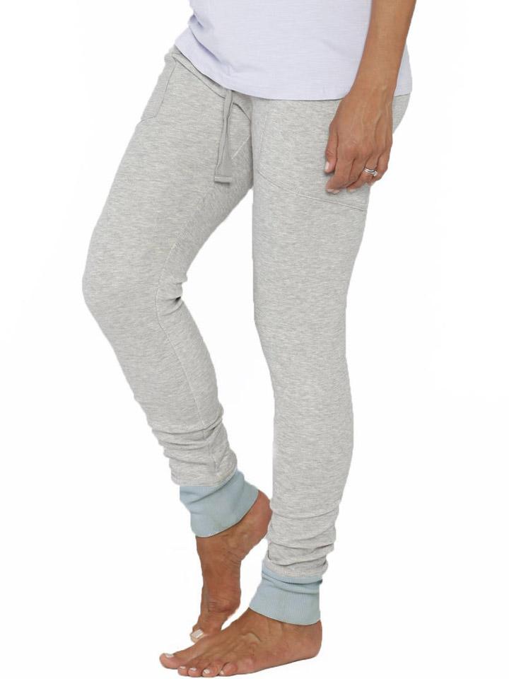 Comfortable Maternity PJ Sleepwear Lounge Pants - Light Grey - Angel Maternity - Maternity clothes - shop online (11759087381)