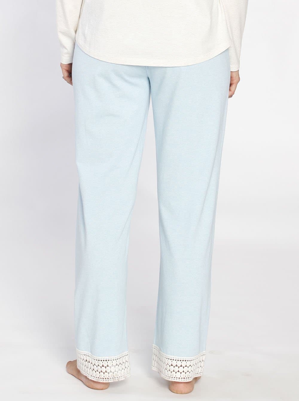 Ruby Joy Lounge Pant with Lace Details - Black - Angel Maternity - Maternity clothes - shop online (198828621845)