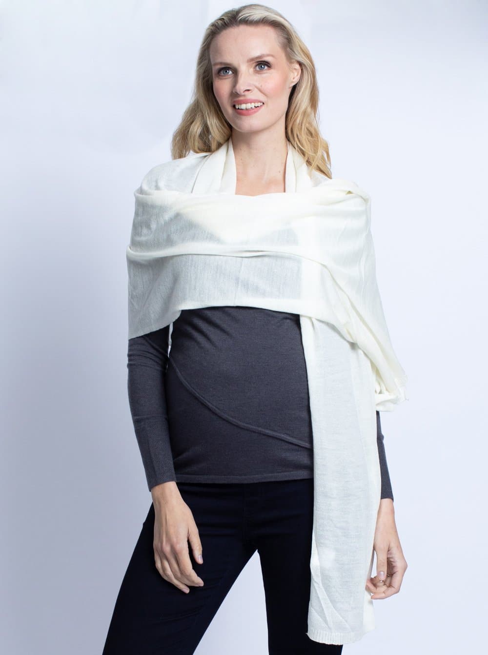 Nursing wrap top