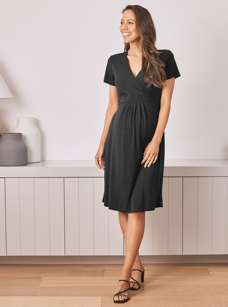 Black maternity work dress new arrivals