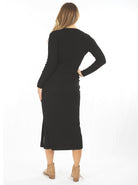 Maternity Long Sleeve Cardigan in Black - Angel Maternity - Maternity clothes - shop online (6588174237799)