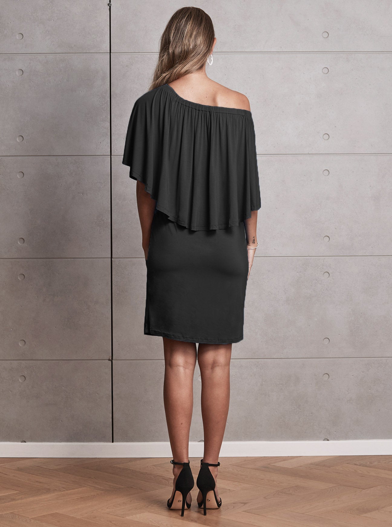 Half off hotsell shoulder dress