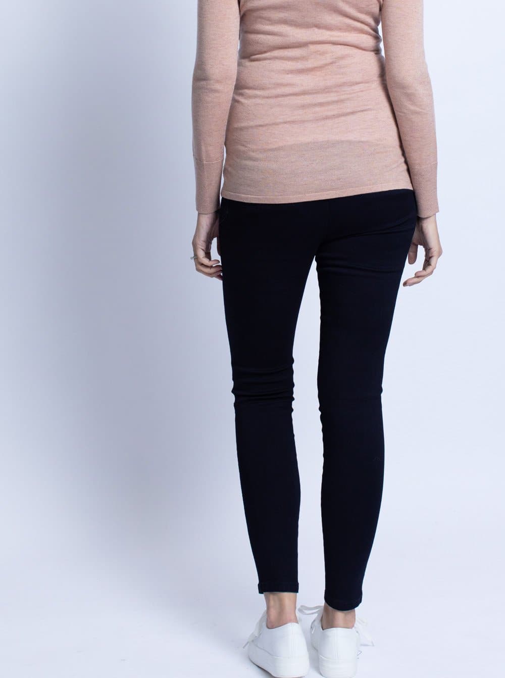 Maternity High Waist Deluxe Jegging - Denim - Angel Maternity - Maternity clothes - shop online (4636885581927)
