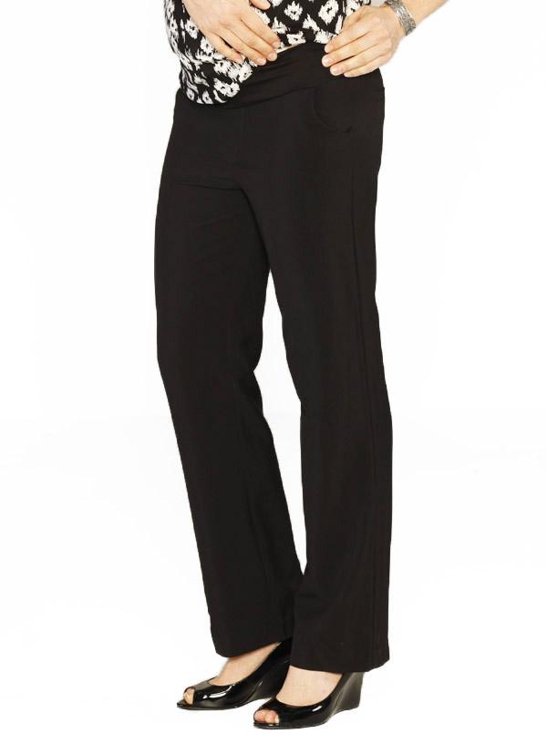 Maternity Pants in Straight Cut - Black (10010718534)